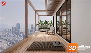 Balcony Skp Files